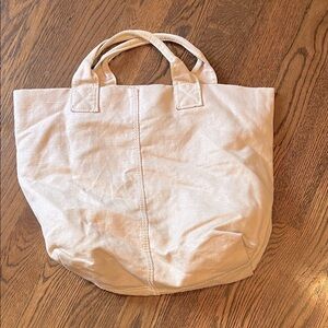 GAP Elegant Cream Tote Bag